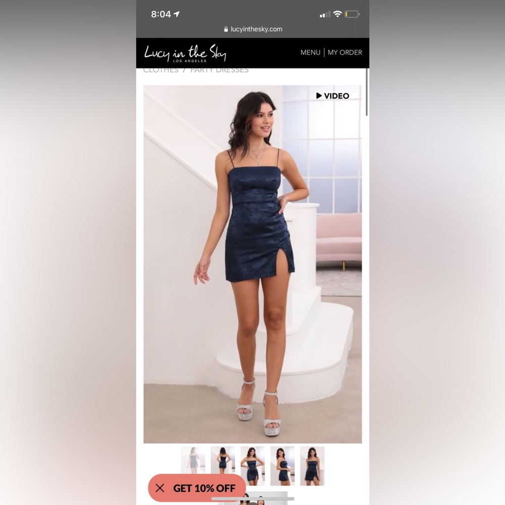 Lucca Jacquard Dress